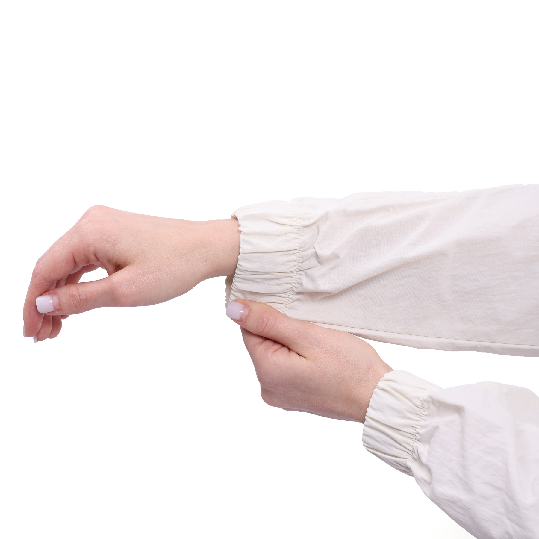 AJDV374-1 Куртка Yoga Молочный